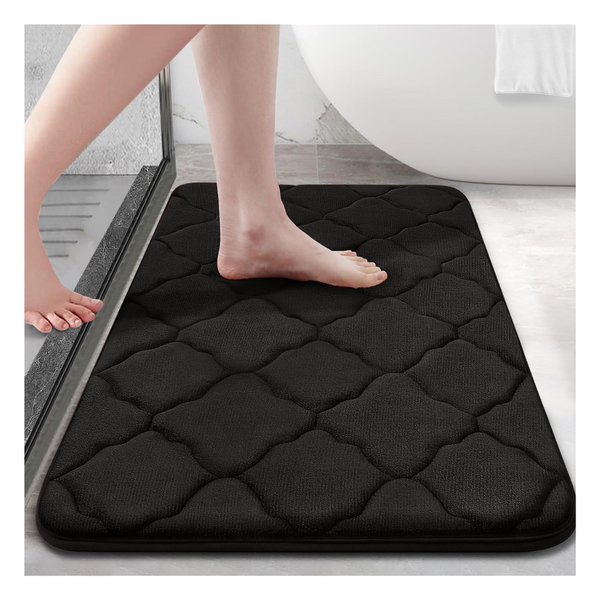 OLANLY 30X20 Memory Foam Bath Mat Rug