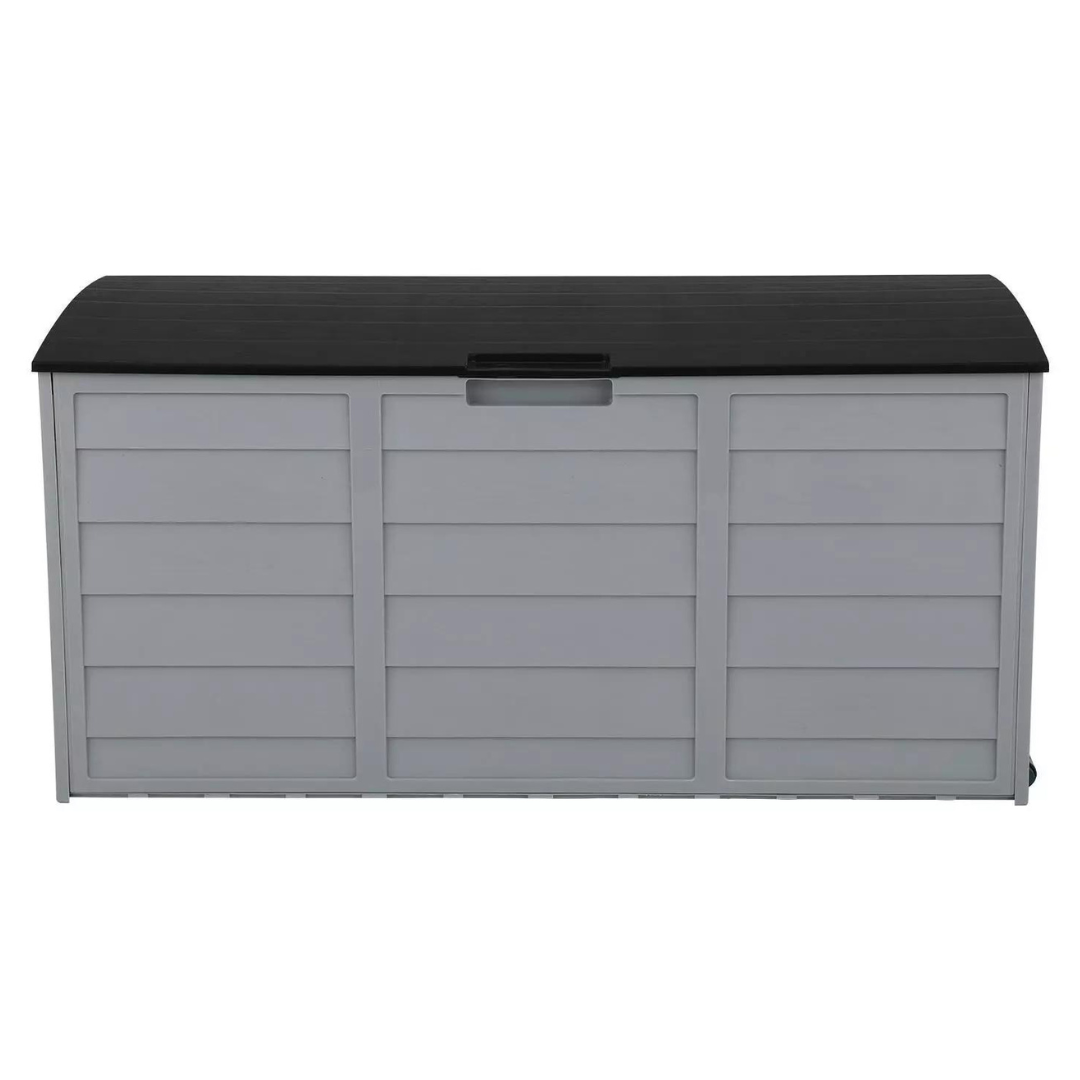 75-Gallon Outdoor Garden Storage Box With Wheels