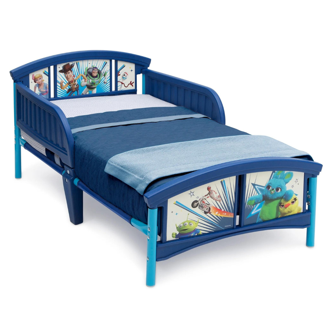 Delta Children Plastic Rectangular Toddler Bed