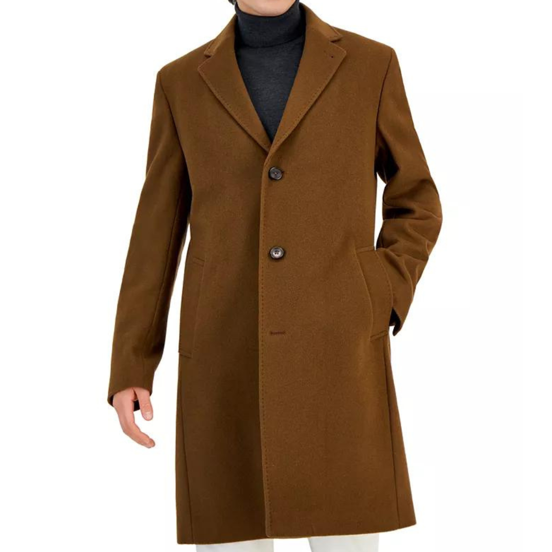 Michael Kors Men's Classic Fit Wool Cashmere Blend Overcoats (Various)