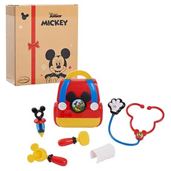 Disney Junior Mickey Mouse Funhouse On the Go 8-Piece Doctor Bag