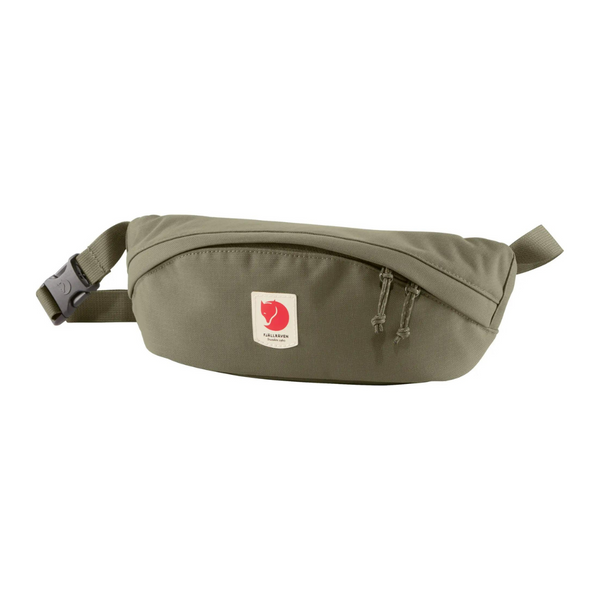 12" Fjallraven Medium Ulvo Waterproof Belt Bag (Laurel Green)