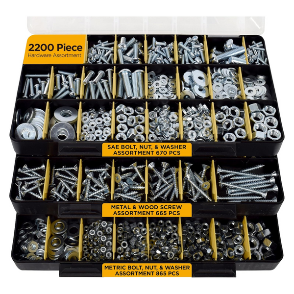 2201-Piece Jackson Palmer Hardware Assortment Kit