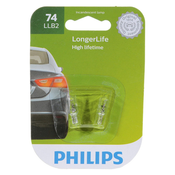 2-Pack 14V Philips Longer Life Miniature Bulb