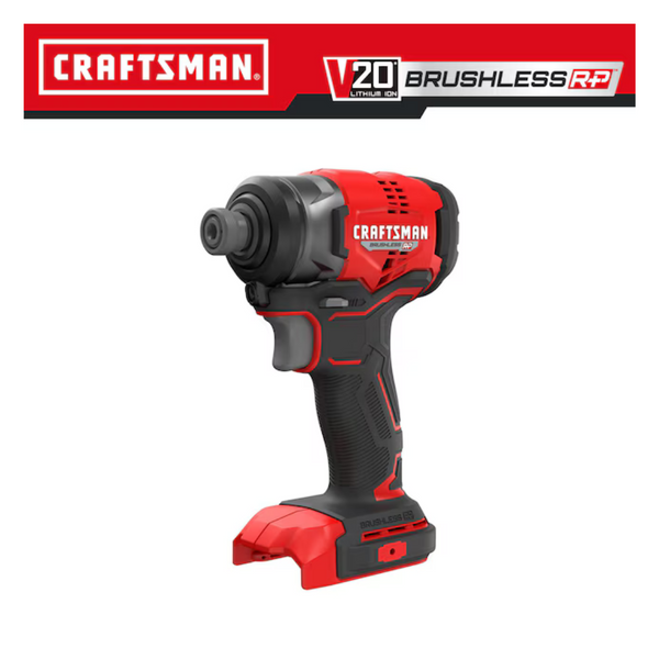 Craftsman V20 RP 20-volt Max 1/4-in Brushless Cordless Impact Driver