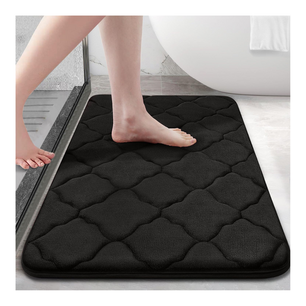 Olanly 30" x 20" Non Slip & Absorbent Memory Foam Bath Mat Rug