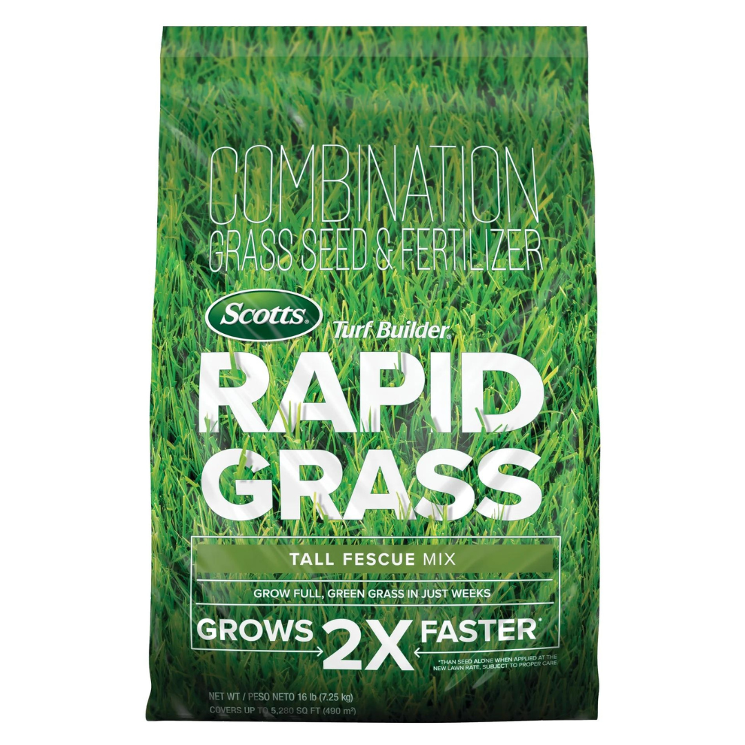 16-Lbs Scotts Turf Builder Rapid Grass Tall Combination Seed & Fertilizer