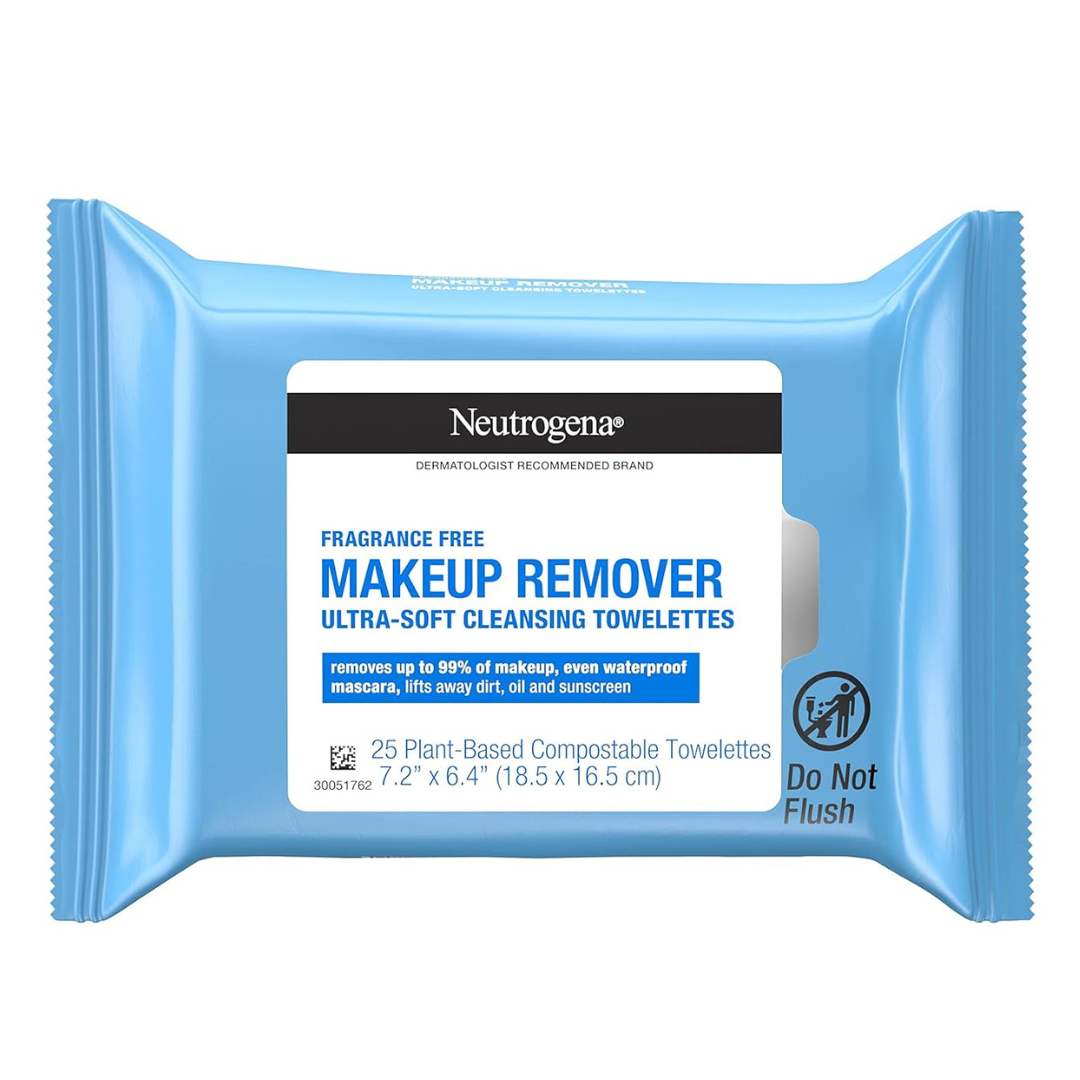 Neutrogena Fragrance-Free Makeup Remover Wipes (25 Ct)