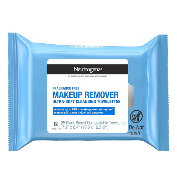 Neutrogena Fragrance-Free Makeup Remover Wipes (25 Ct)