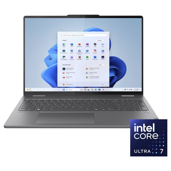 Lenovo Yoga 7i 16" WUXGA Touchscreen 2-In-1 Laptop (Ultra 7 155U / 16GB RAM / 1TB SSD)