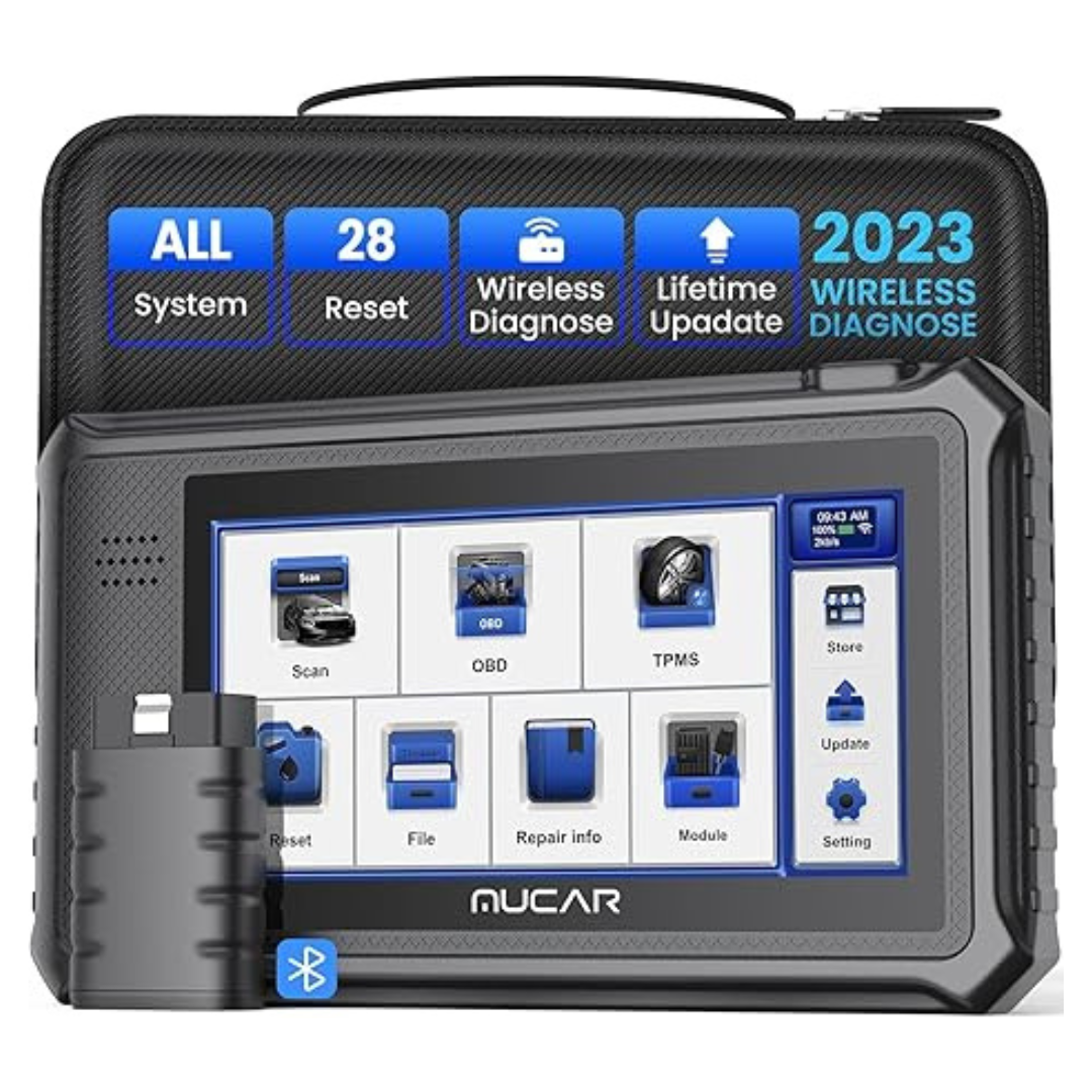 6" HD Touchscreen OBD2 Scanner With 28 Reset Services & Engine System