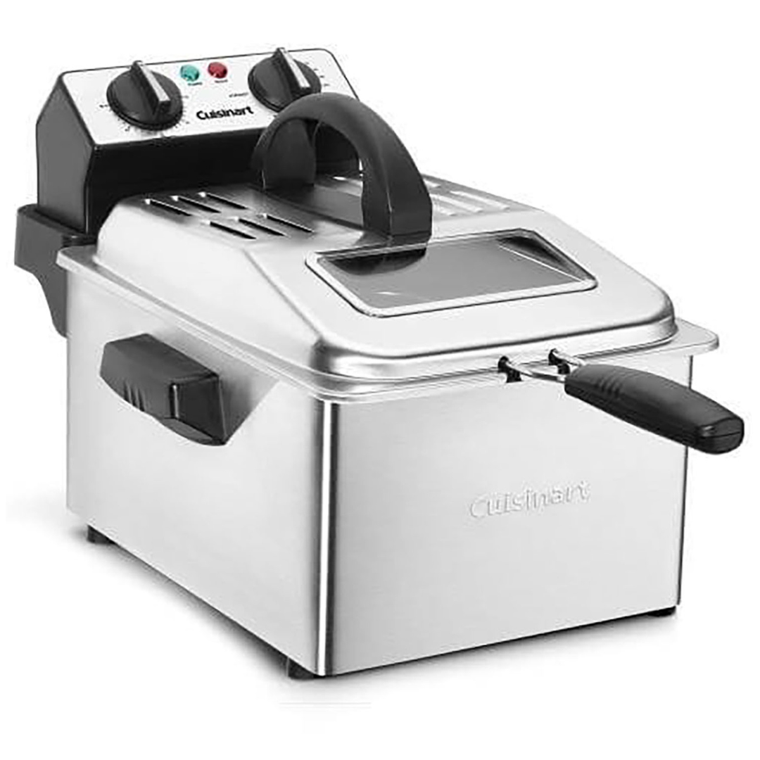 Cuisinart CDF200 4 Qt. Stainless Steel Deep Fryer [Factory Refurb]