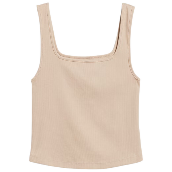 Old Navy Women's Ultra Crop Rib Knit Tank Top