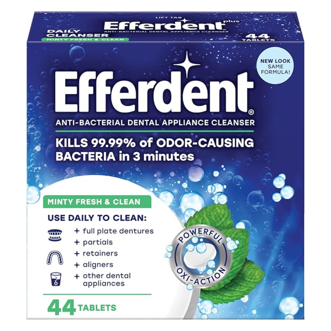 44-Count Efferdent Denture Retainer Cleaning Tablet