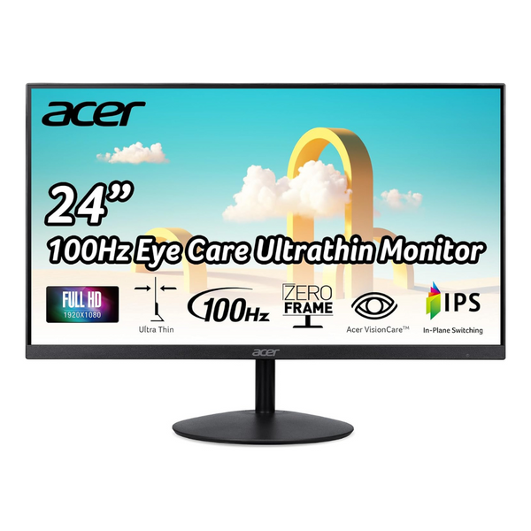 Acer SB242Y EBI 23.8" FHD 100Hz 1ms IPS FreeSync Gaming Monitor