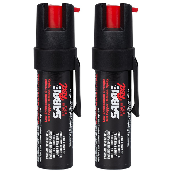 2-Pack Sabre Red Compact Pepper Spray (0.67 Fl Oz)