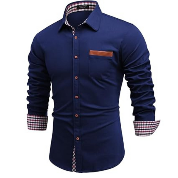 CooFandy Men's Casual Button-Down Shirts (Various)