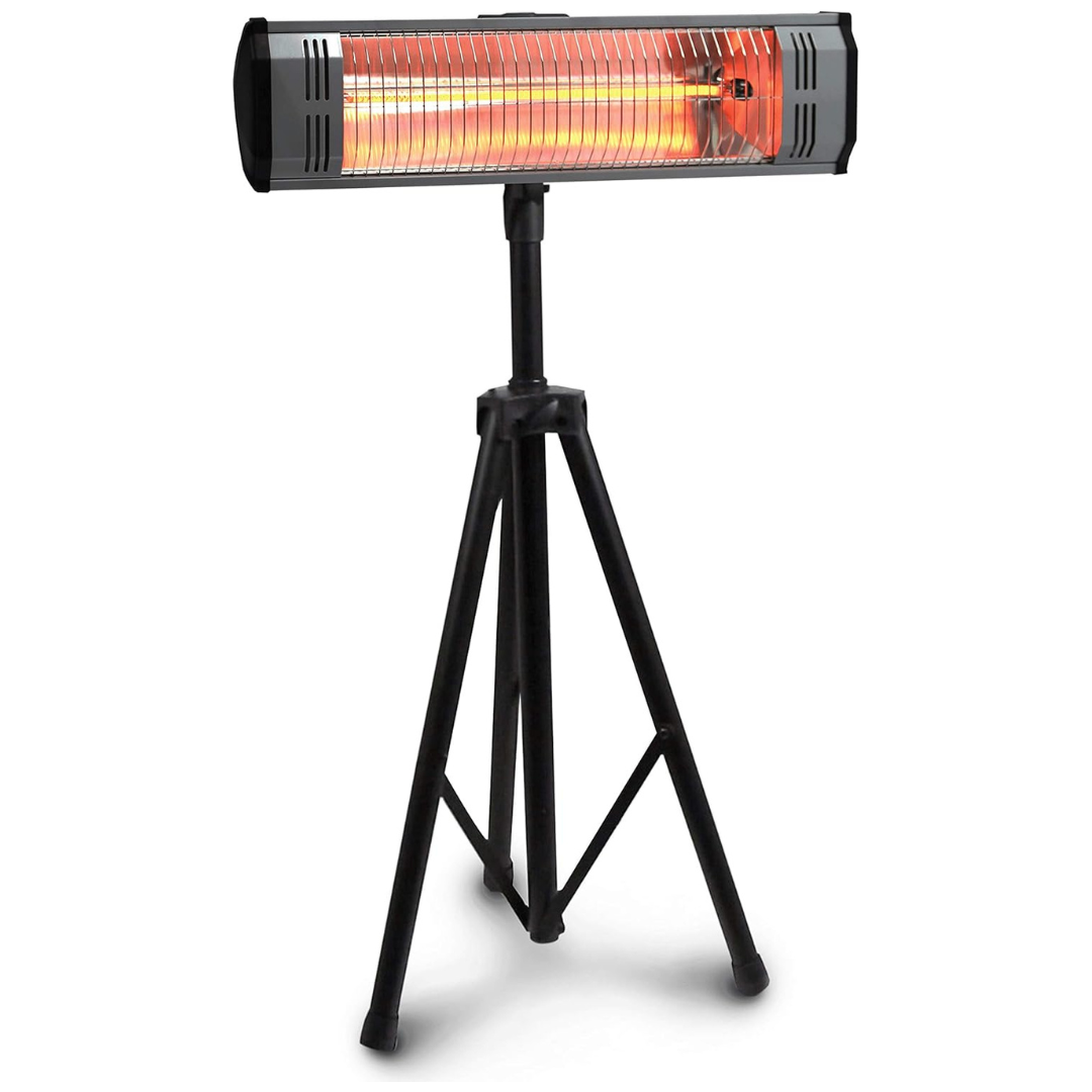 SereneLife Infrared Patio Heater + Heat Storm HS-1500-TT Infrared