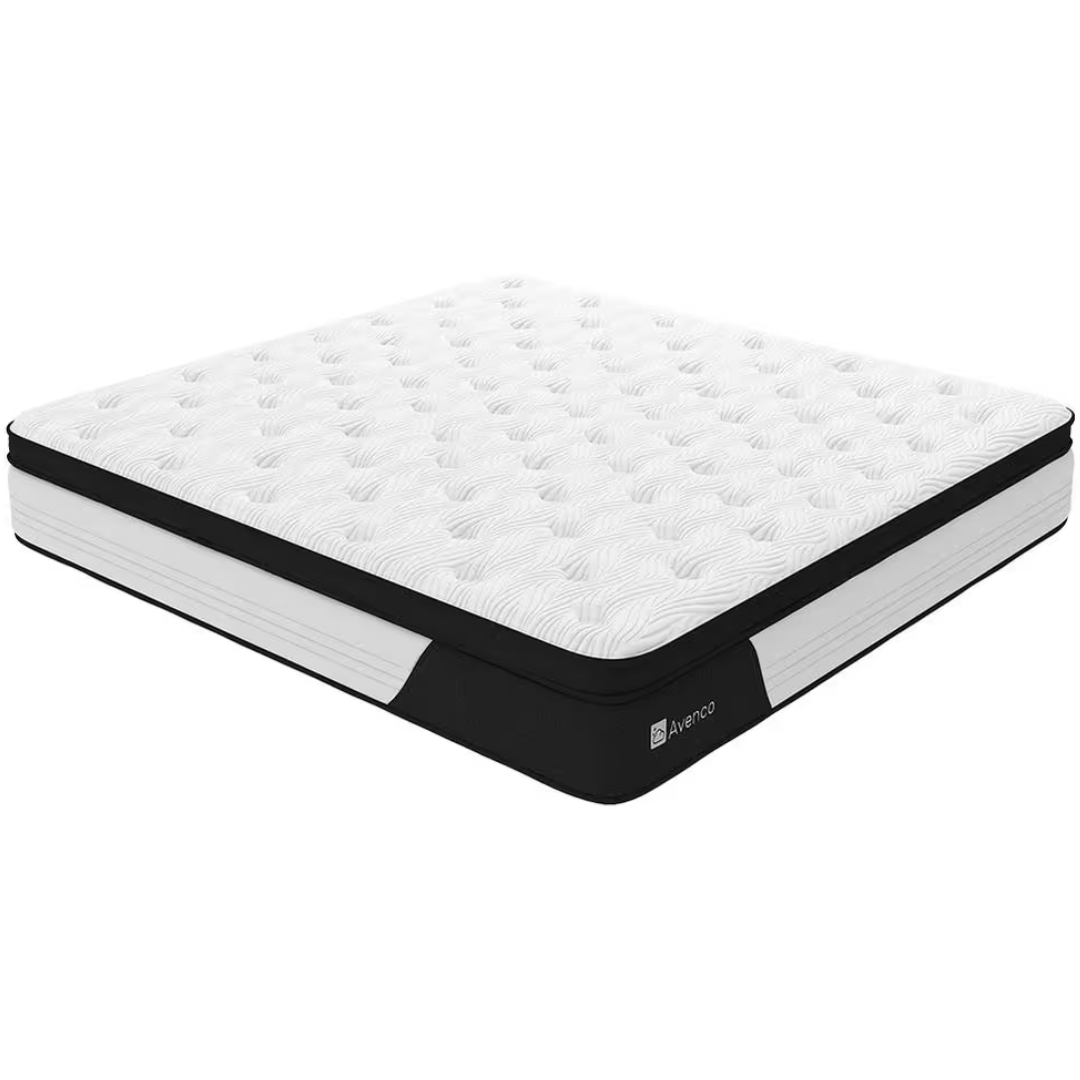 Avenco 10" Medium Firm Hybrid Pillow Top Mattress