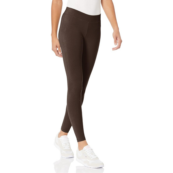 Amazon Essentials Women's Legging, Brown, Large