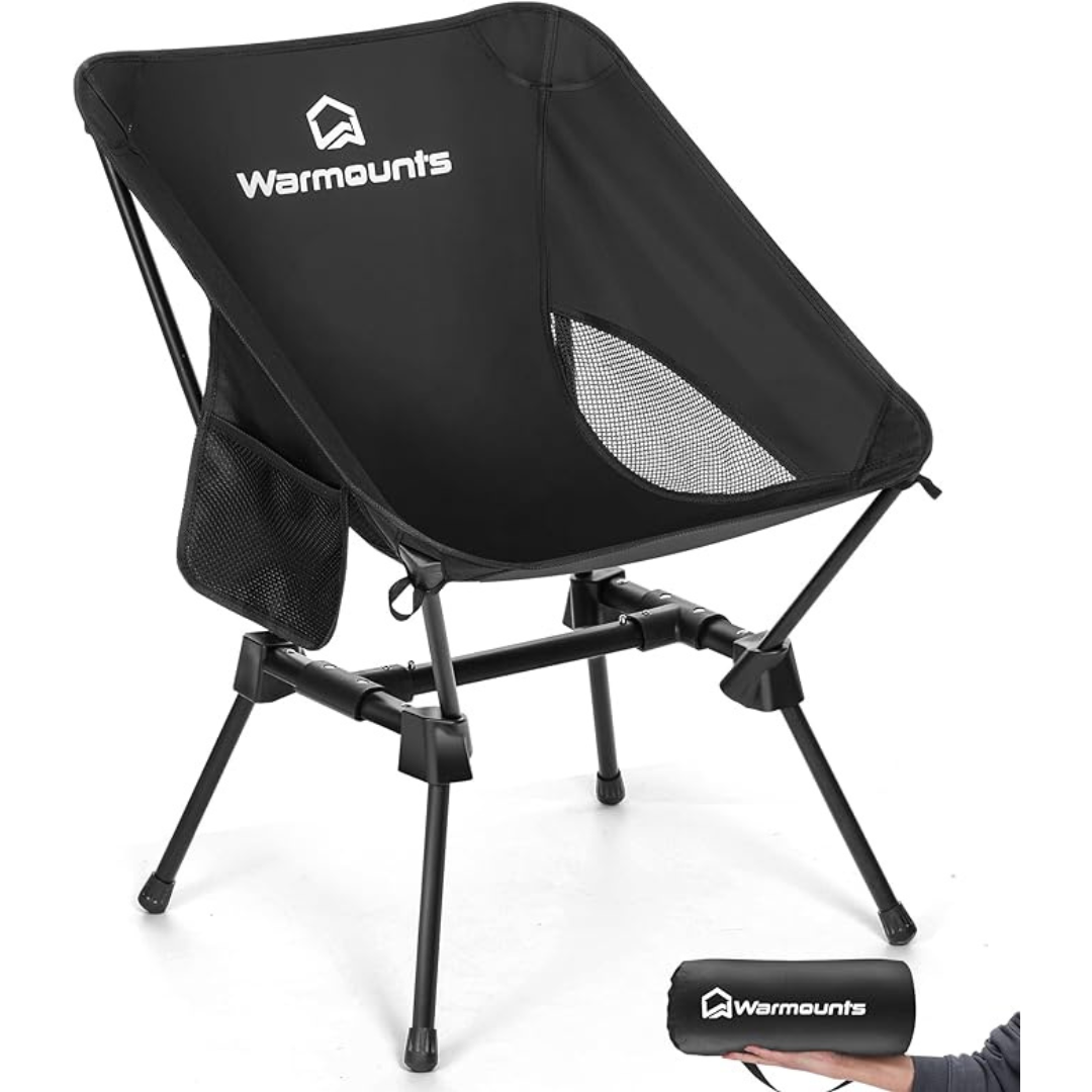 Warmounts Ultralight Compact Folding Camping Chair