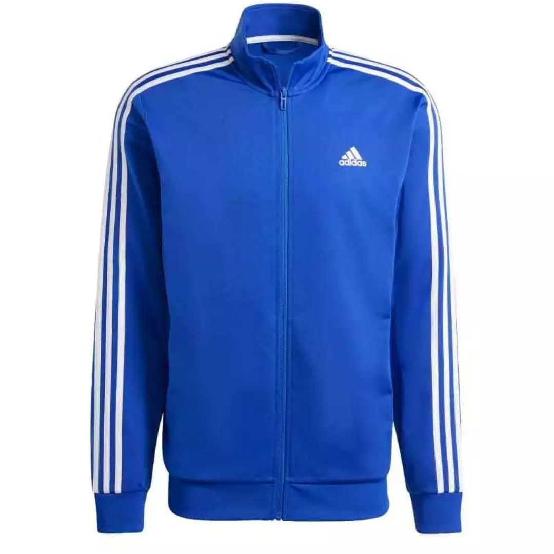 Adidas Men's Essentials Warm-Up 3-Stripes Track Top