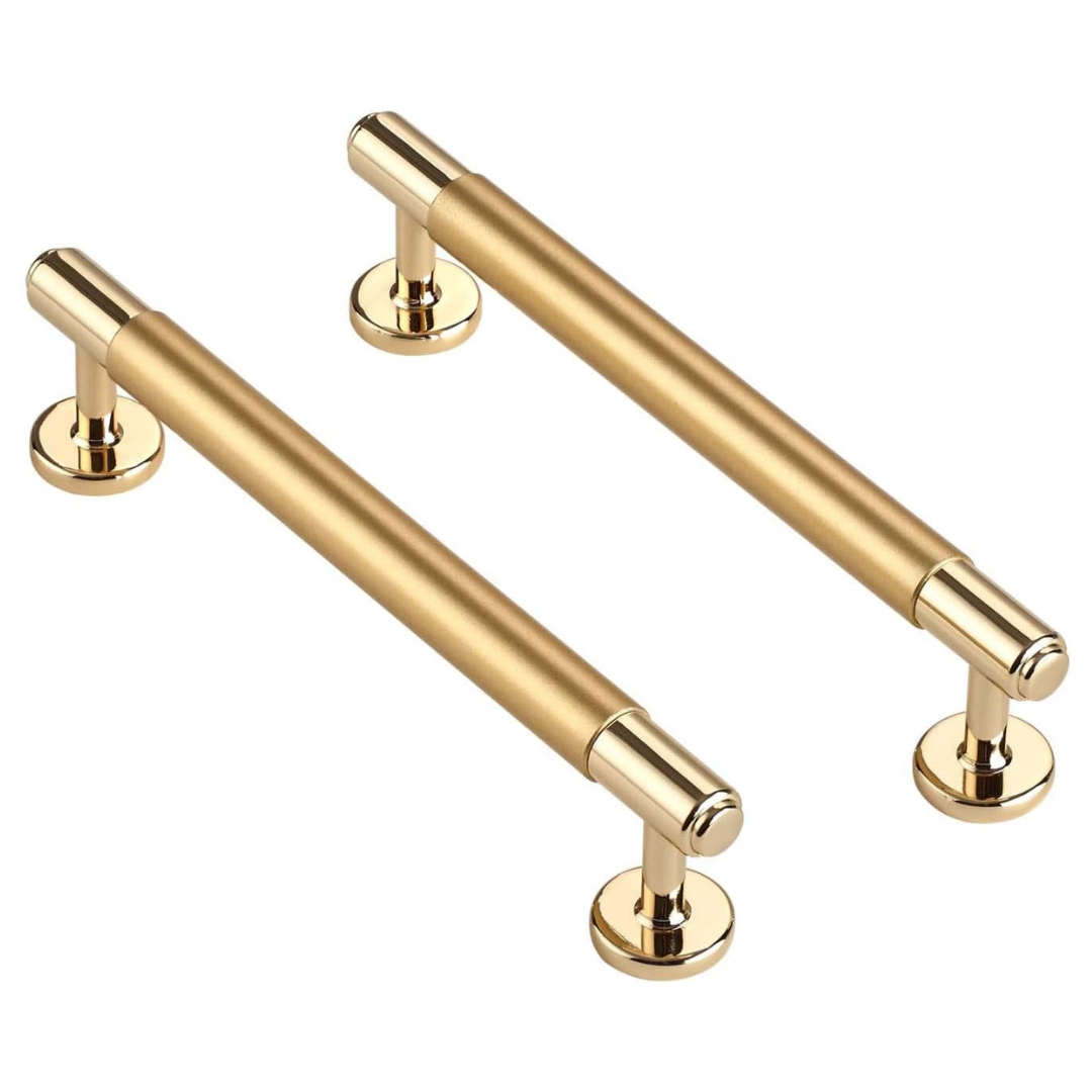 5 Pack Gold Cabinet Pulls Handles