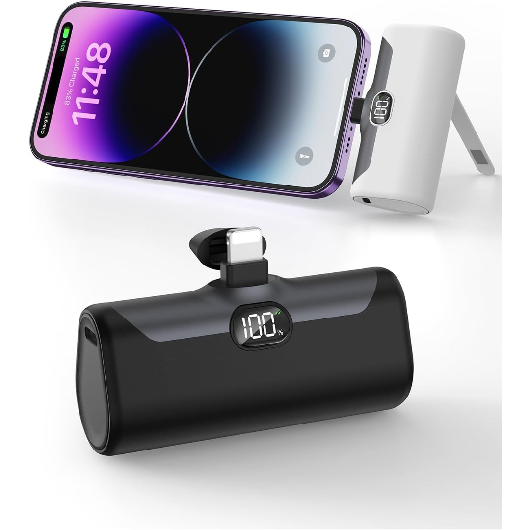 2-Pack XGQ Portable Phone Charger With Stand