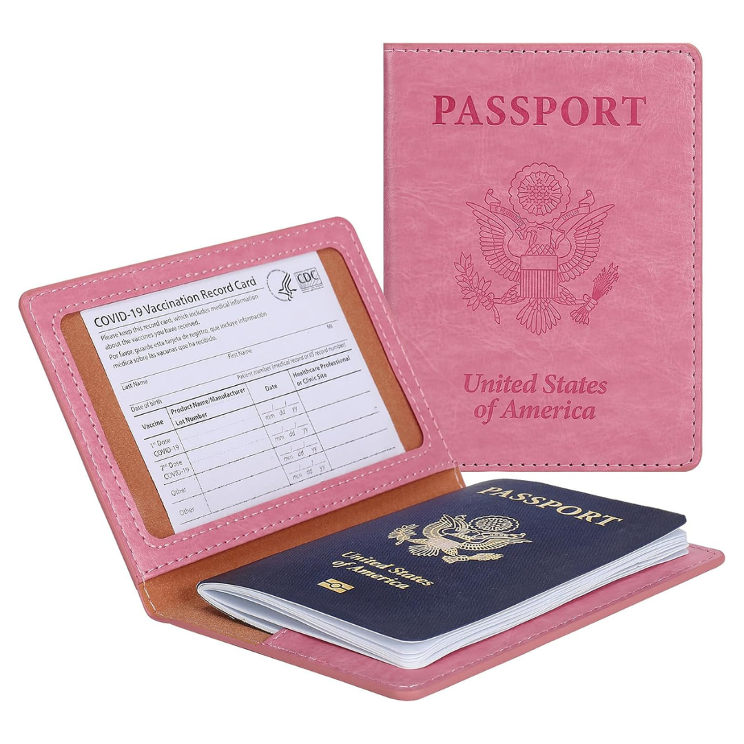 3-Pack Bulfull Leather Passport Holder