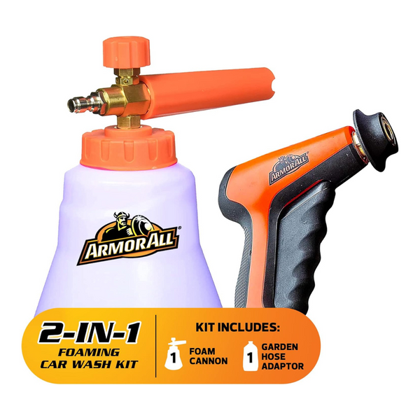 Armor All 2-In-1 Foam Cannon Car Cleaning Kit