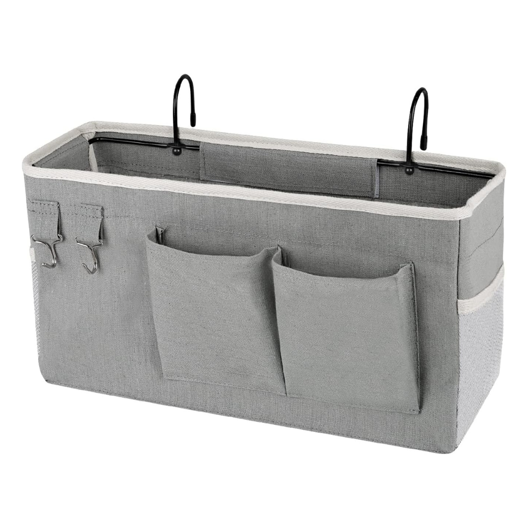 Ozzptuu Bedside Storage Caddy/Bedside Hanging Storage Bag