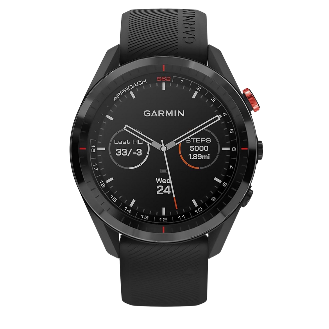 Garmin Approach S62 Premium Golf GPS Smartwatch (Black)