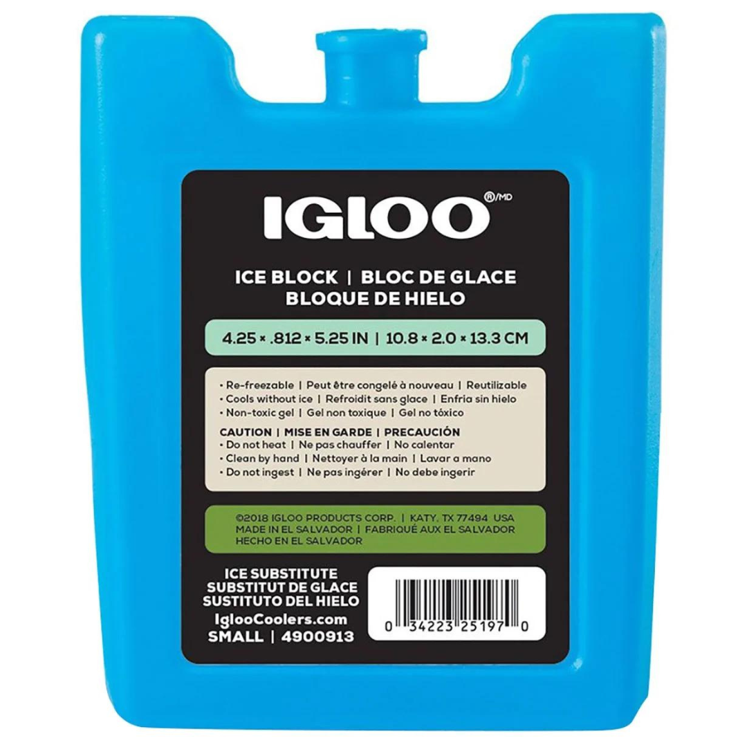 Igloo Small Reusable Long Lasting Ice Block (4.33" x 0.79" x 5.12")