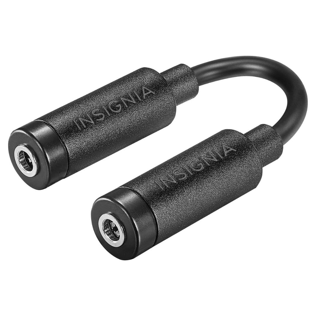 Insignia 4" Female-To-Female 3.5Mm Coupler