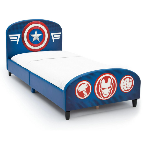 Delta Children Marvel Avengers Upholstered Twin Bed