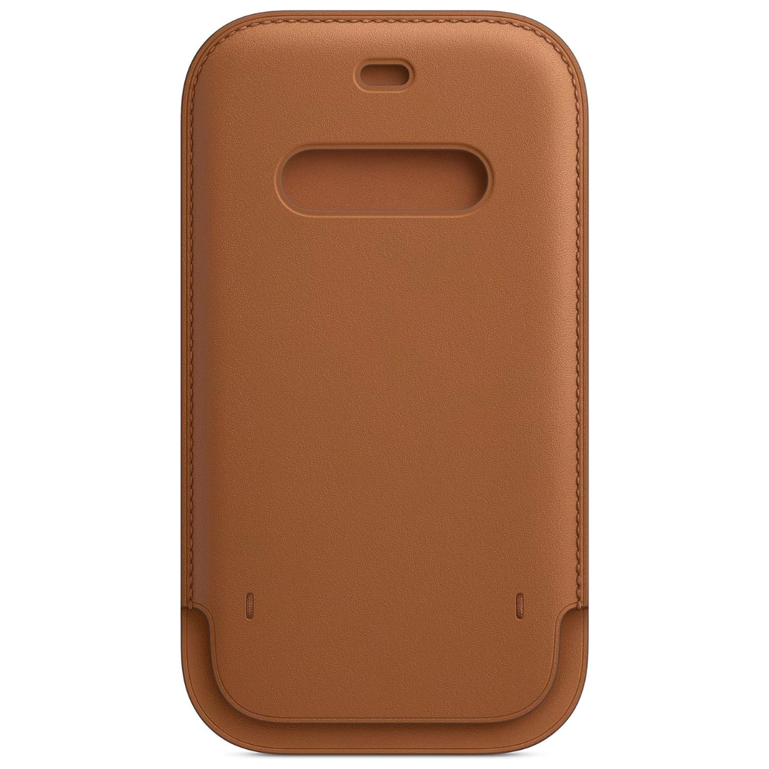 Apple Leather Sleeve With MagSafe For iPhone 12 And 12 Pro