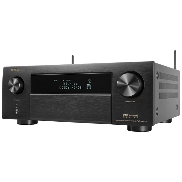 Denon AVR-X4800H 9.4-ch 8K UHD Network A/V Home Theater Receiver