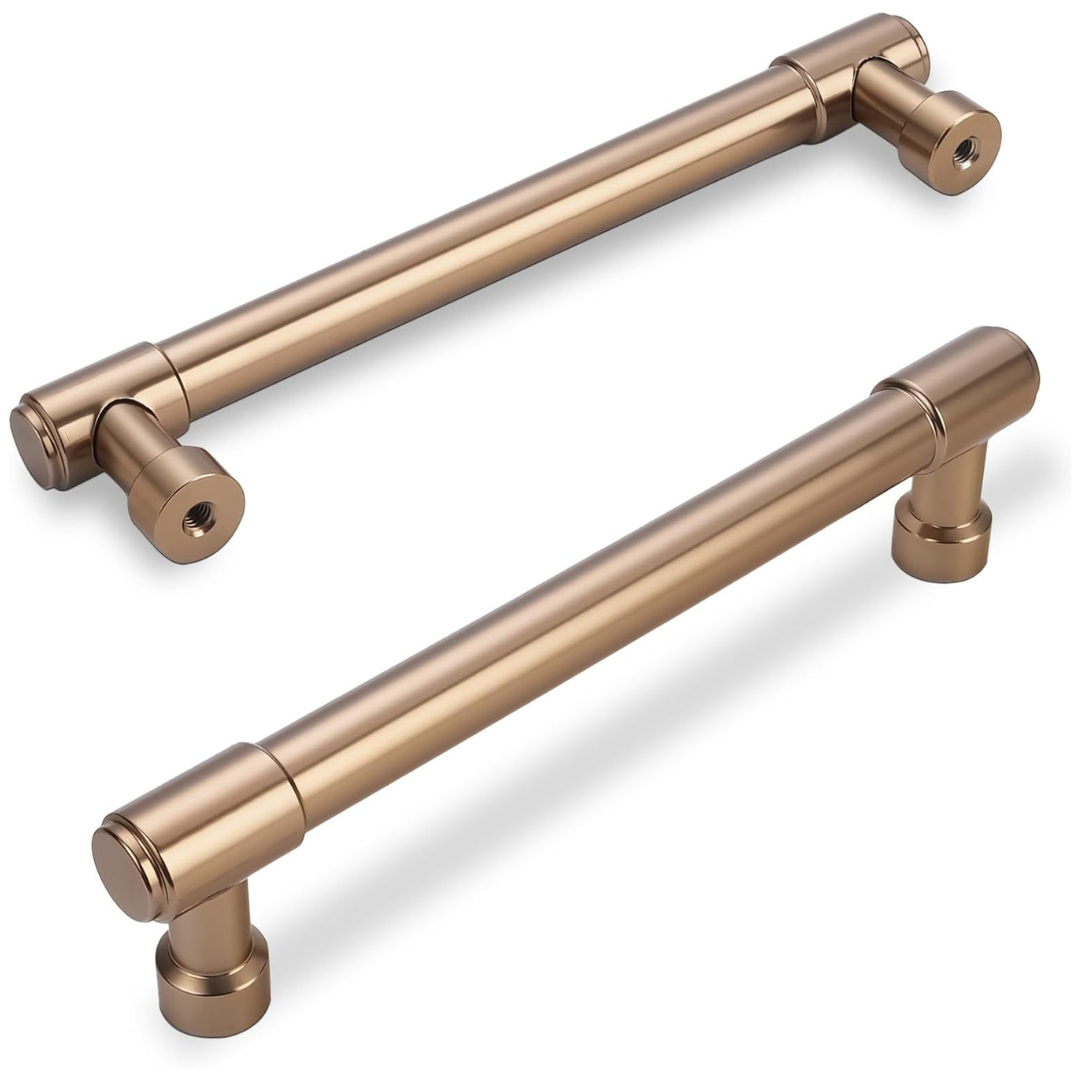 10 Pack Dark Champagne Bronze Cabinet Pulls 5 Inch