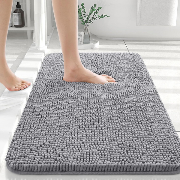 30" x 20" Extra Soft Absorbent Chenille Bath Rugs