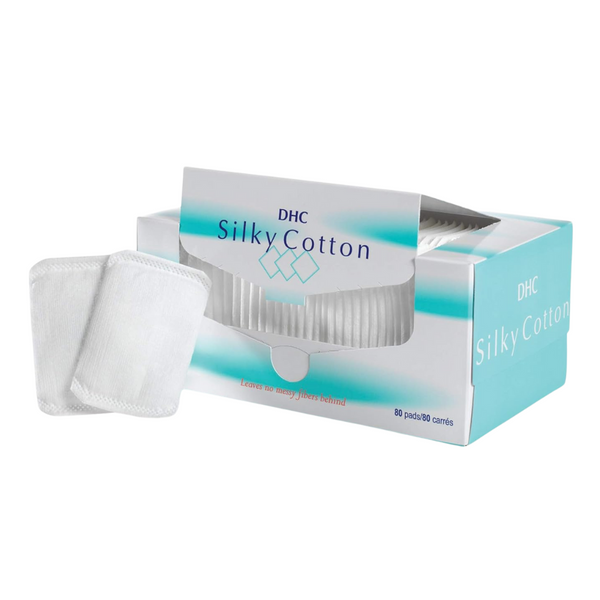 240-Count (3-Pk x 80-Ct) DHC Silky Cotton Clear Pads