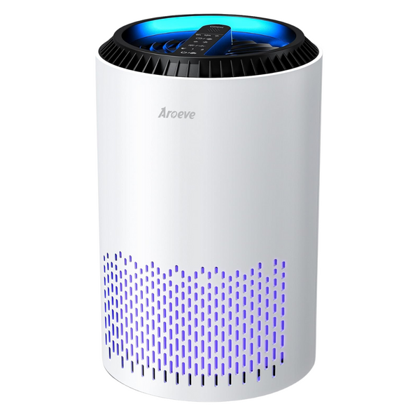 Aroeve H13 HEPA Portable Air Purifier With Sleep Mode Speed Control