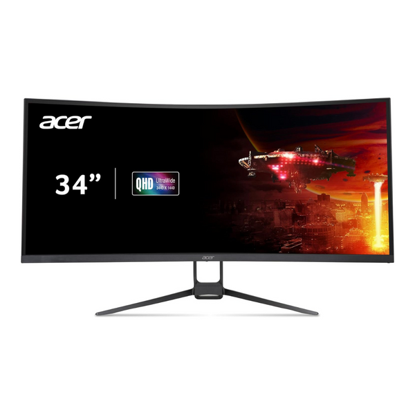 Acer Nitro 34" Curved UWQHD 100Hz 1ms HDR10 VA FreeSync Gaming Monitor