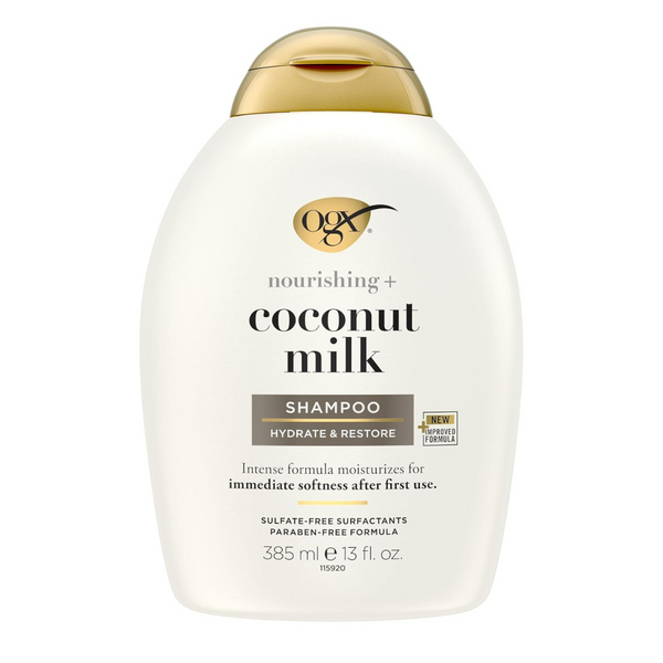 OGX Nourishing + Coconut Milk Moisturizing Shampoo (13 Fl. Oz)