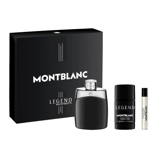 3-Piece Montblanc Legend Eau de Toilette Set (3.3-Oz Spray, 2.5-Oz Deodorant)