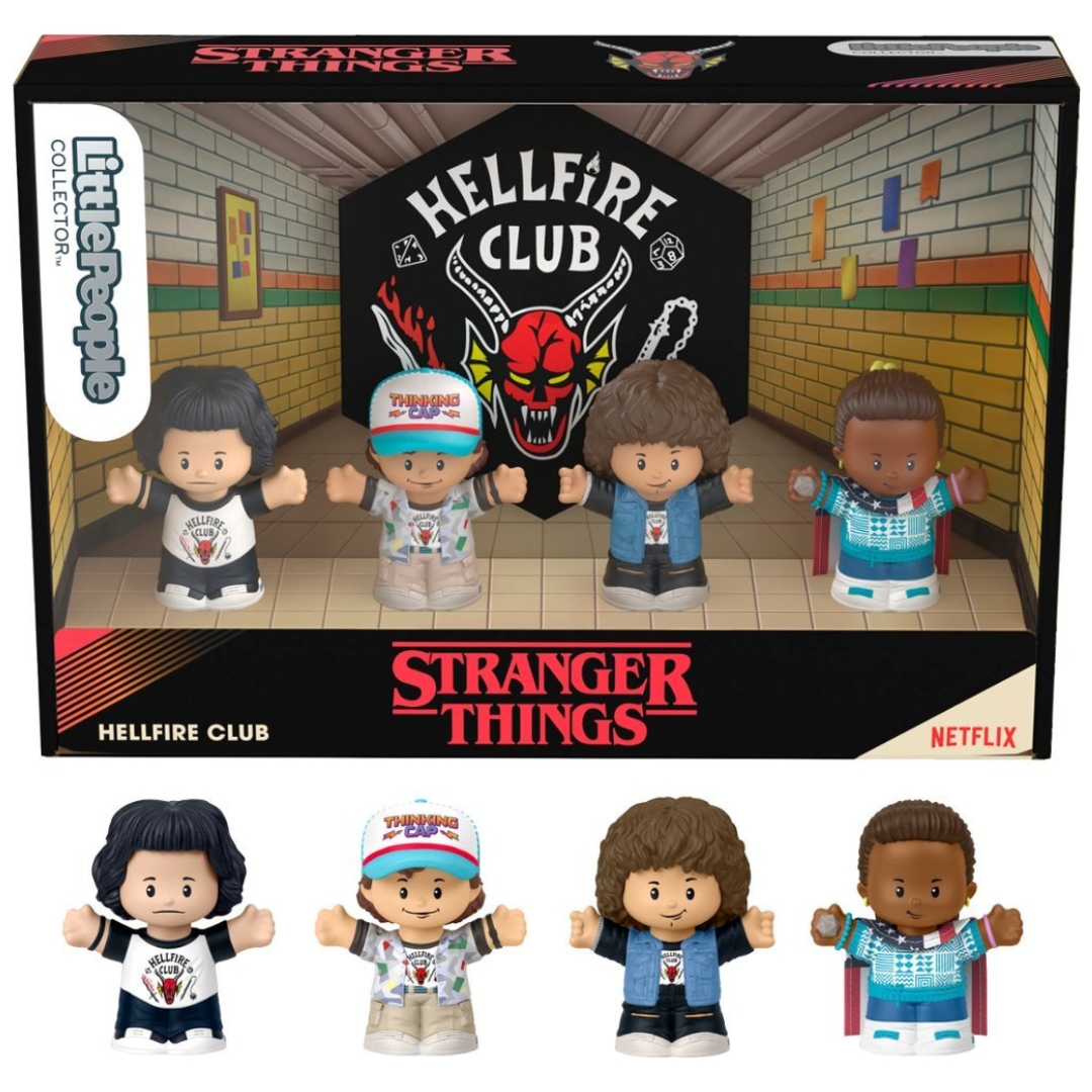 Fisher-Price Little People Collector: Stranger Things Hellfire Club Figures Set