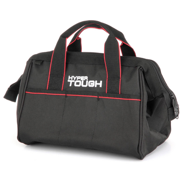 Hyper Tough 12" Zipper Tool Bag With Carry Handles