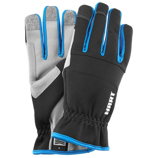 HART General Purpose Black Touchscreen Compatible Work Gloves