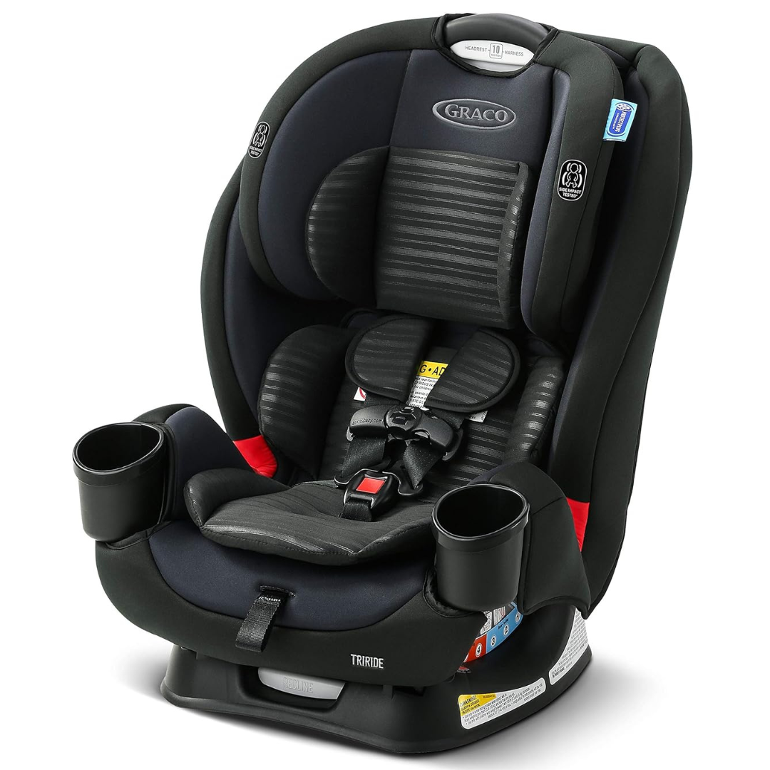 Graco TriRide 3-In-1 Reclining Car Seat, Rear & Forward Facing Car Seat