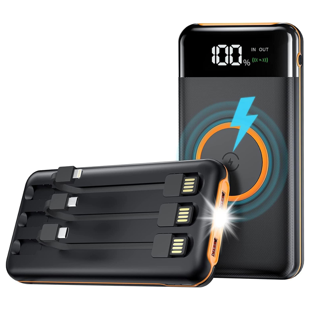 40,000mAh Fast Wireless Charging Portable Power Bank