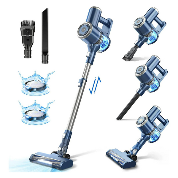 Prettycare Cordless Lightweight Stick Vacuum Cleaner